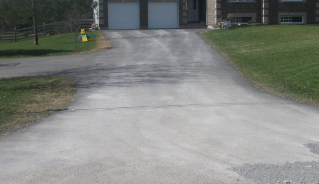 Driveway 2 before